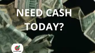 Need Cash? Cash your check today. Get approved online.