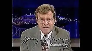 1992 Jerry Springer on VP Debates Commentary