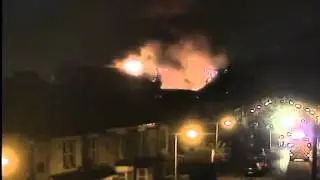 Fire at George Lamb Memorial Chapel, Lambert Street, Hull (April 15 2015)