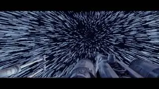 Arrivo de la Flota de la Alianza Rebelde a Scarif en Rogue One.
