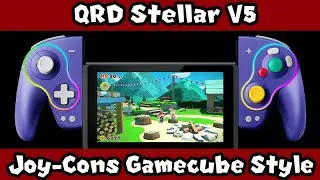 QRD Stellar V5 Review | Switch Joy-Cons Gamecube Style!