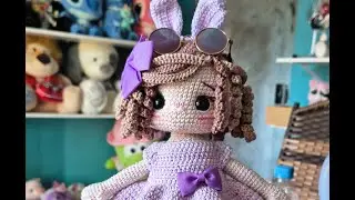 final corpo e vestido boneca coelhinha, video 4 amigurumi