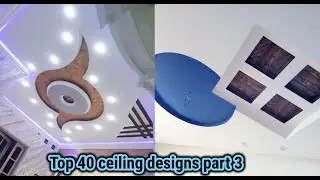 Top 40 false ceiling designs part 3 || Latest gypsum false ceiling 2020