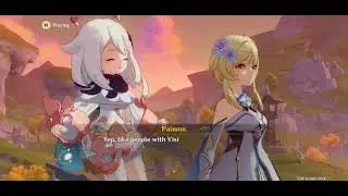 Perilous Trail - Lumine, Paimon & Xiao | Temple of Pervases