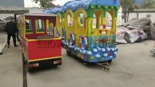 5000$ used trackless train rides in stock for sale