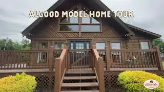 Algood Model Home Tour | Honest Abe Log Homes