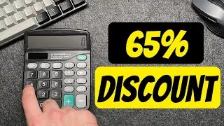 How to Calculate 65 Percent Discount on Calculator