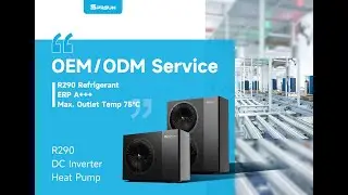 SPRSUN R290 Ультратихие инверторные воздушные тепловые насосы постоянного тока