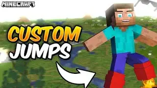 Minecraft But There are CUSTOM JUMPS...