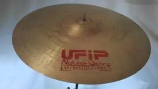 *SOLD* - UFIP Natural Medium Ride Cymbal 21