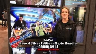 NAMM 2015: GoPro Hero 4 Silver Music Bundle With Katie Kilbride