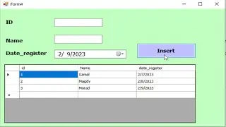 How to insert value with format 
