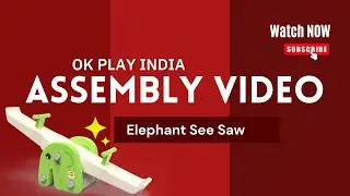 How to Assemble OK PLAY Elephant See Saw | Fun & Safe Outdoor Play Equipment for Kids