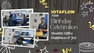 #iotaflow Office Birthday Celebration | Monthly Team Happiness Moments | #november2025 |#leaninindia