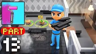 🎮 Flooring Master &ndash; Gameplay Walkthrough Part 13 &ndash; Floor Repair & Installation (iOS, Android)