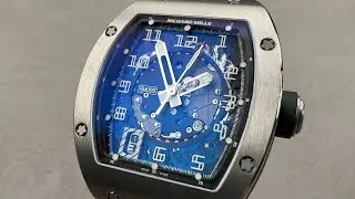 Richard Mille RM005 (RM005 AF WG) - White Gold Skeleton Hands-On Watch Review & Features