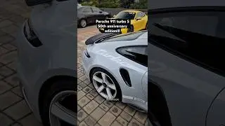 Porsche 911 turbo S 50th anniversary edition!!! #remix #music #ytshorts#bangalore#money#viral#shorts