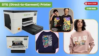 Top Rated DTG Direct to Garment Printer with Epson i3200 Printhead