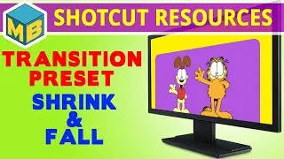 Shotcut Resources - Shrink & Fall transition presets