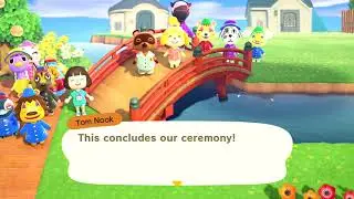 Animal Crossing: New Horizons - Gameplay Walkthrough | Day 28 - The Zen Red Bridge Completed