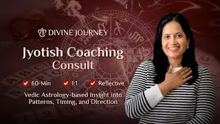 Jyotisha Coaching Consult | Vedic Astrology-based Insight into Patterns, Timing, and Direction