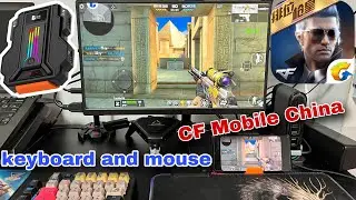 [HD] CF Mobile China Chơi B&agrave;n Ph&iacute;m Chuột-Bật T&acirc;m Ảo-Tự Động Gh&igrave;m T&acirc;m LieYing/Pro