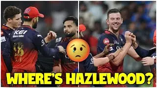 Where Is Hazlewood😢 When RCB Needs Him😔