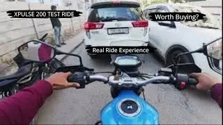 Hero Xpulse 200 Test Ride | Real Road Experience | Osmo Action 5 Pro POV 🏍️