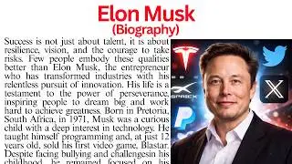 Elon Musk Biography | Elon Musk Success Story | Comprehension Passage | Paragraph | Reading Practice