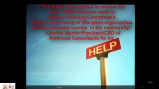 Jackson Housing Commission Receive Tribute & Free Medicine Coupons By Charles Myrick of ACRX