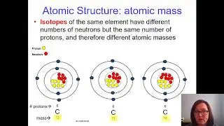 BIO 271 Chemistry: Basic atomic structure