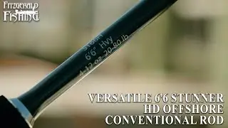 Versatile 6'6 Stunner HD Offshore Conventional Rod | Fitzgerald Fishing Rods