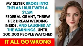 I Built A $1 5M Research Lab&mdash;My Sister Broke In For Her Wedding&hellip; And Triggered A Federal Crisis