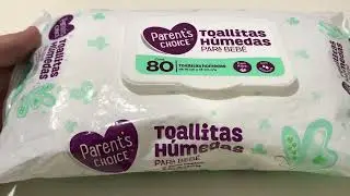 Toallitas Parents Choice | Te muestro c&oacute;mo son! #parentschoice #lasmejores #babywipes