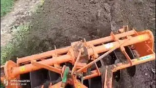 7 Disc Rotary Harrow review 55hp #like #55hp #agriculture #855 #swaraj #harrow #heavyharrow 