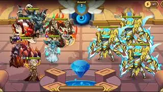 Idle Heroes : Flame Shrine Faith Blade [ +6.9 Billion Damage ]