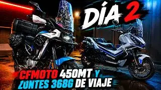 Zontes 368g y CF Moto 450mt - Descubriendo la Comunidad Valenciana Día 2