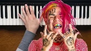 6IX9INE - Kooda (Piano Cover) How to play easy tutorial