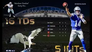 Dallas Mourning, Seattle Getting Cold - Sam Darnold KEEP'n it Hot!! 16 Touchdowns 5 Ints!