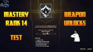 Let's Play Warframe - Mastery Rank 14 Test and Weapon Unlocks (Primary/Secondary/Melee)