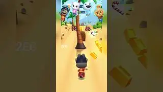 Fortune Tom 🆚 Angela 🆚 Hank 🆚 Ginger Talking Tom Gold Run Gameplay🎮- Who is Best? 🤔 #shorts #games