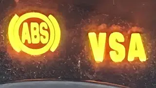Как устранить и сбросить индикатор ABS и VSA (система стабилизации автомобиля), который постоянно...