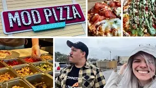 Trying MOD pizza for the first time