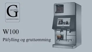 W100 p&aring;fylling og t&oslash;mming