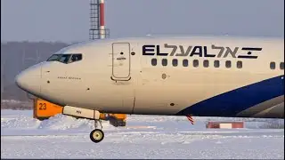 🇷🇺25 minutes of winter take-offs and landings in January 2026