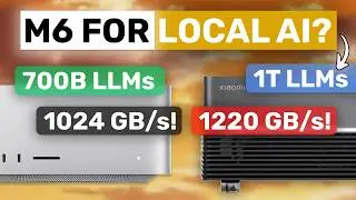 is M6 & M5 Utra really worth it for Local AI? (VS Xiaomi AI Cube, DGX Spark and Ryzen Max)