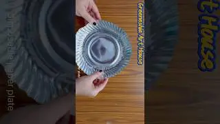 Paper plate crafts/Best out of waste #shorts #shortvideo #youtubeshorts