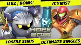 HOPE 2021 Losers Semi Finals - Iluz | BONK! (Meta Knight) vs. IcyMist (Samus) - SSBU