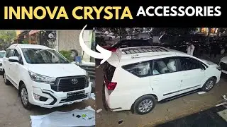 TOYOTA INNOVA CRYSTA | FRONT ABS GUARD | GOFAR CARRIER | SIDE STEPS | REAR GUARD | TOWEL COVERS