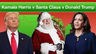 2025 Christmas Election Night Prediction: Trump vs Harris vs Santa Claus? (For Jokes)